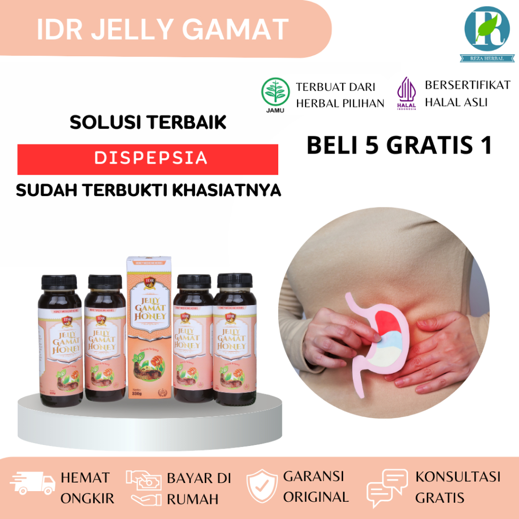 Obat Dispepsia - IDR Jelly Gamat- Testimoni Terbukti 100%