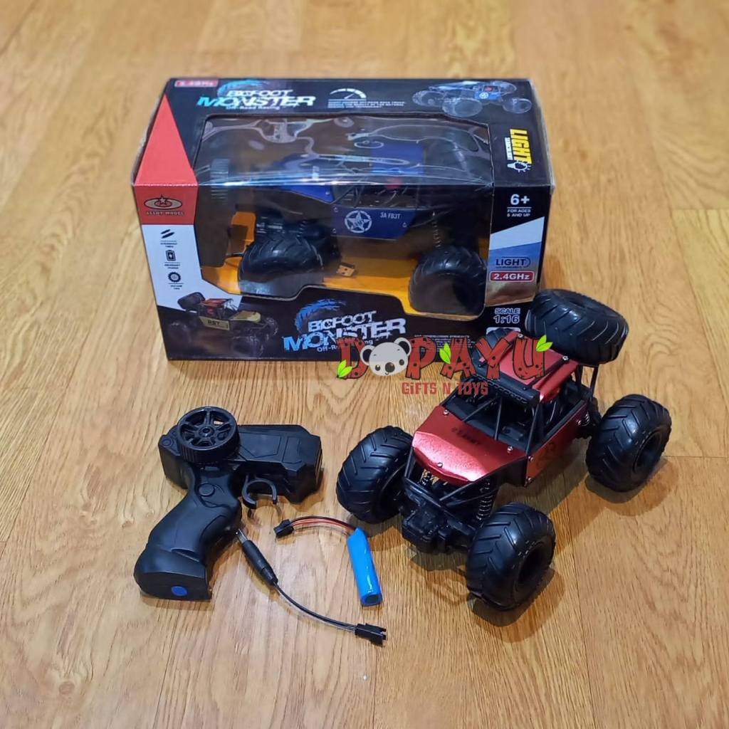Mainan Mobil Jeep Off Road Suspensi RC BIGFOOT MONSTER SW2101-2