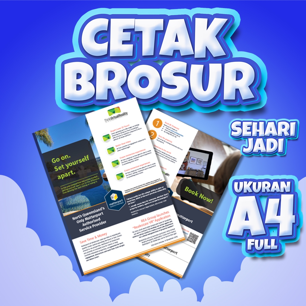 

CETAK BROSUR SATUAN | UKURAN A4 | 1 HARI JADI