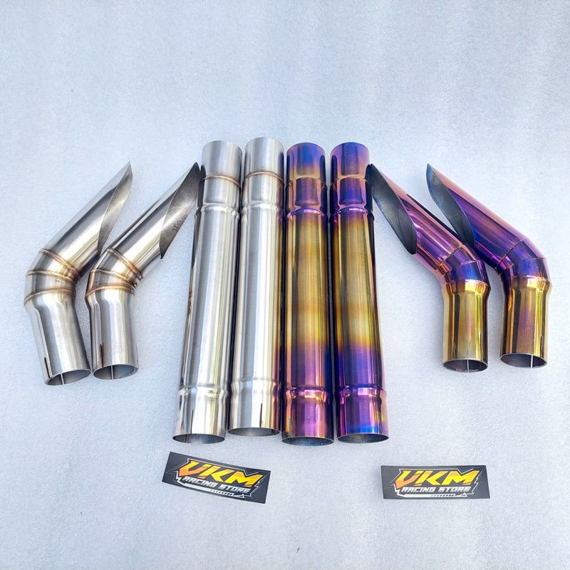 Knalpot traktor universal Kubota Yanmar Tf65 Tf75 Tf85 Rd65