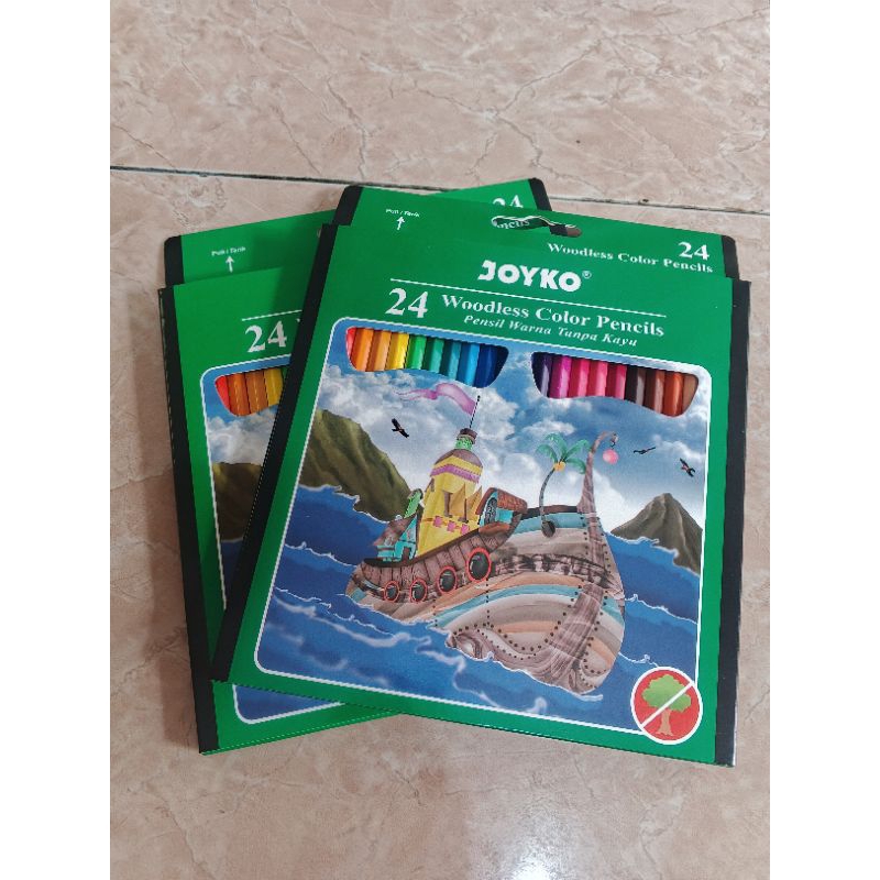 

pensil warna joyco isi 24