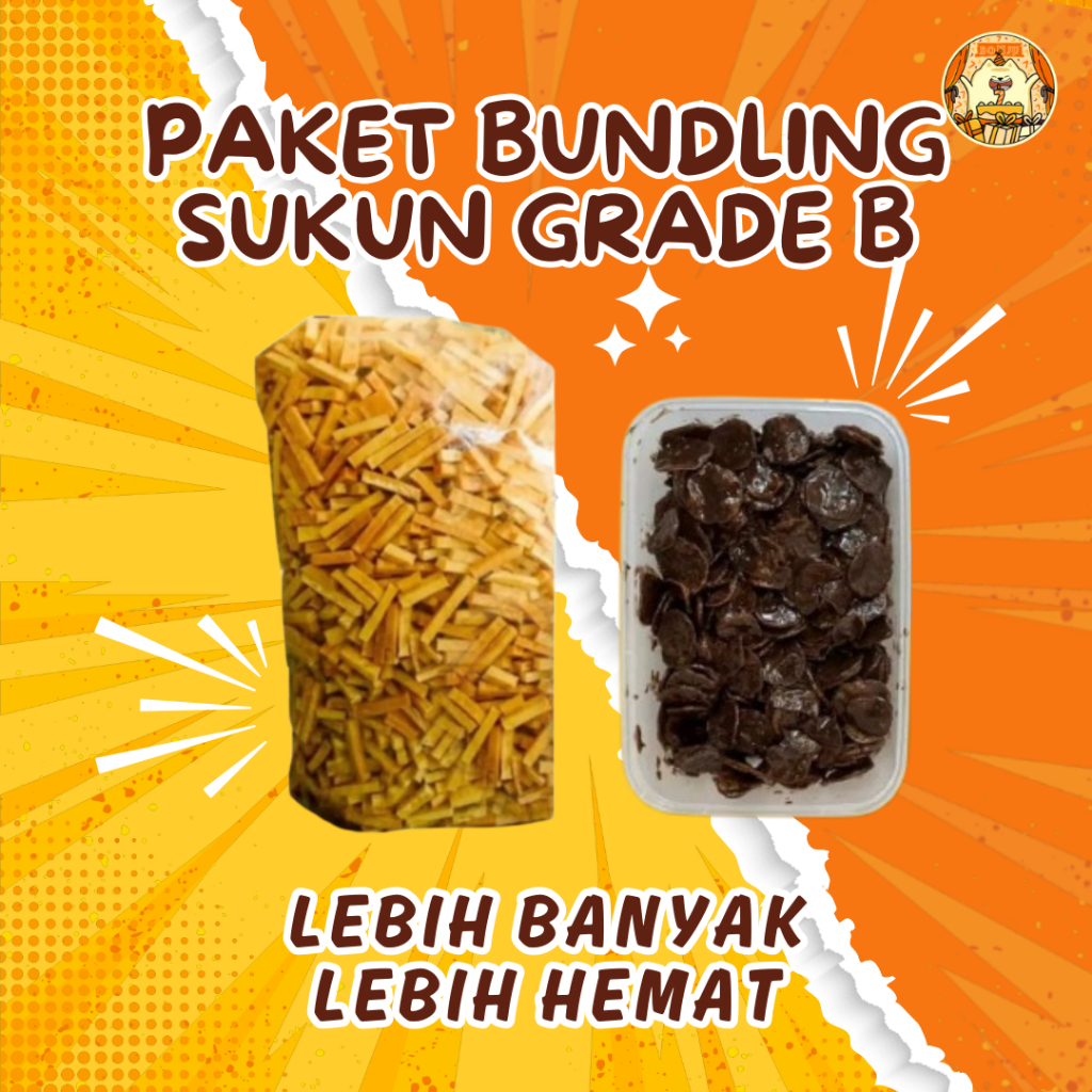 

GRADE B SUKUN BUNDLING DAPAT 1 BOX KERIPIK PISANG LUMER 500ML - Bundling Sukun Grade B 1KG / 500GR dan 1 Box Keripik Pisang Lumer