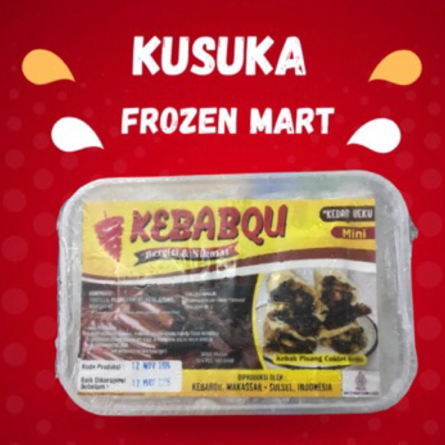 

KEBABQU PISANG COKLAT KEJU 340GR