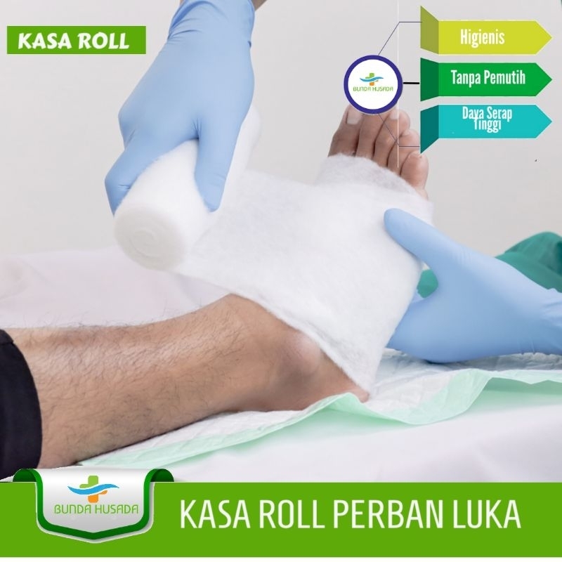Kasa Gulung Kain Perban Roll Besar 16Cmx38m