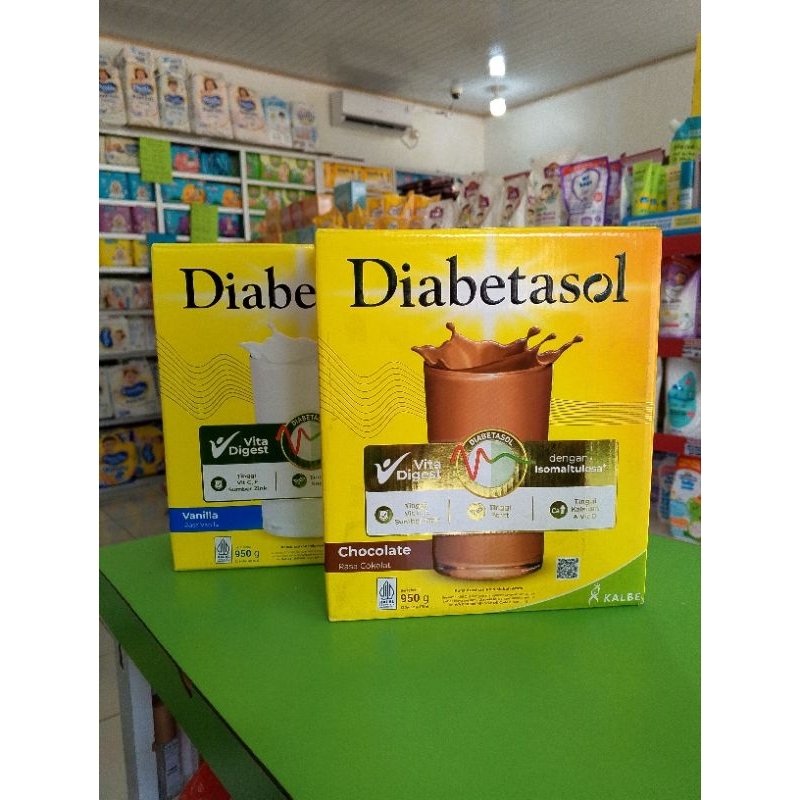 

Diabetasol Vitagest Susu Diabetes 950 gr