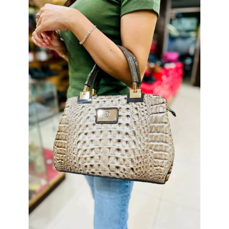 Tas Nuela Croco 6286 Ada Tali Panjang Tas Pesta Tas Cantil Tas Slempang Tas Bahu Tas indah Tas impor