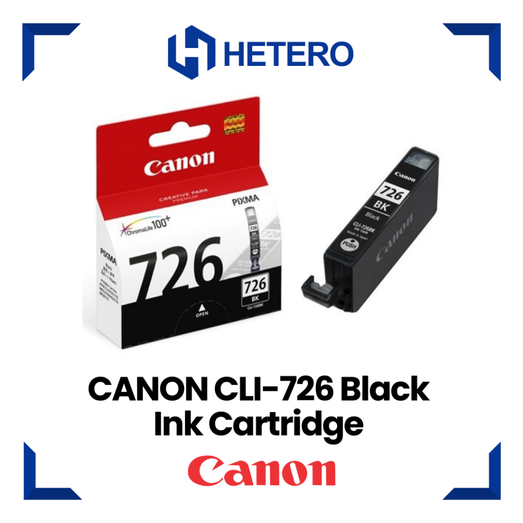 CANON Ink Catridge CLI-726 Black | Cyan | Magenta | Yellow | Grey