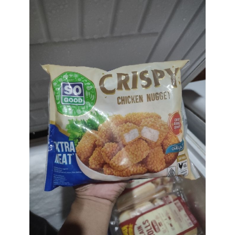 

so good nugget crispy 400 gram