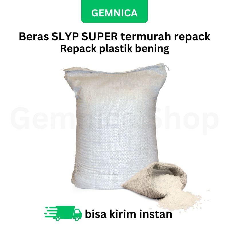 

beras SLPY SUPER IR SUBUR TERMURAH PER LITER IR 42 bisa buat lontong / nasi goreng 1/5/10kg/ltr