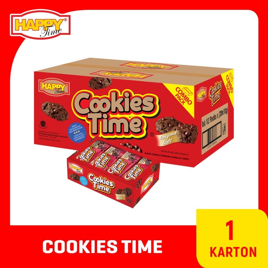 

HAPPY TIME - Cookies Time Combo Pack - 12 x 20 x 10gr