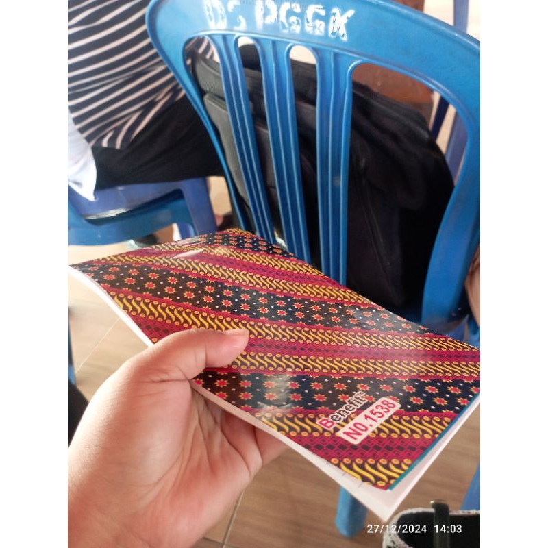 

Block Note/Note Pad/Note Book/BlocknotnewstarsMurahBatikA513x1520Lembar