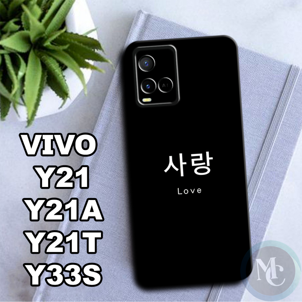CC21/Softcase karet lentur untuk Vivo Y21,Y21A,Y21T,Y33S/Motif kaligrafi/case Vivo Y21/kesing Vivo Y