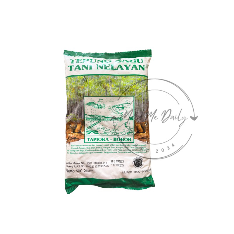 

Tepung Tapioka Sagu Tani Nelayan 500 gr ORIGINAL / Tepung Sagu Tani Nelayan/ Tepung Sagu Berkualitas | Tepung Kanji