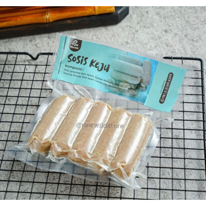 

SOSIS KEJU NON MSG NON PENGAWET HOMEMADE RAW WILD STORE