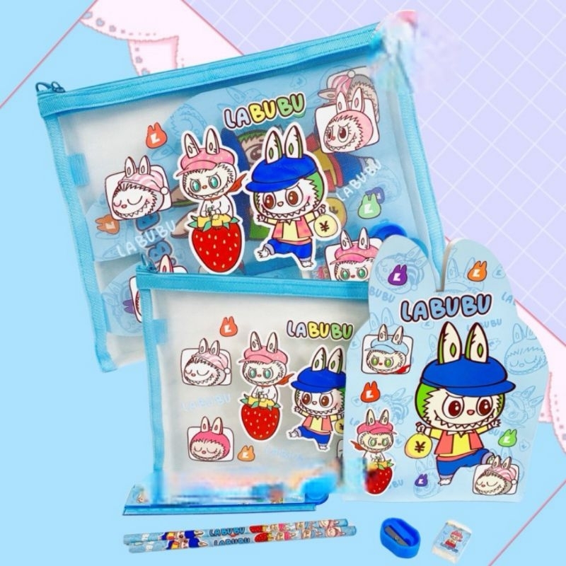 

Kotak pensil Pouch jaring set pencil