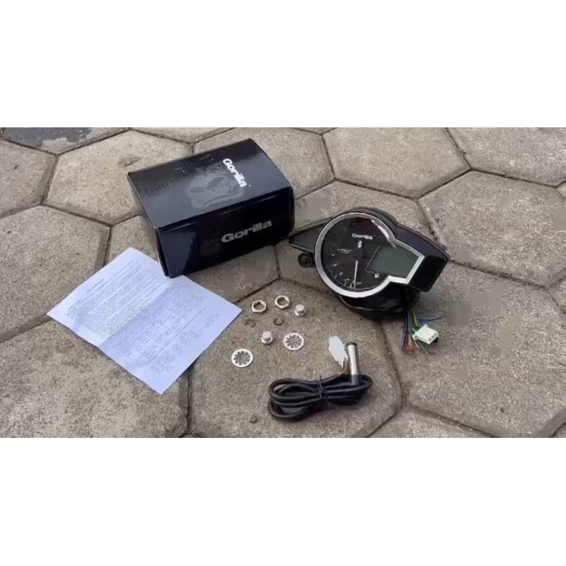 sppedo nvl spedometer digital yamaha vixion new import gorilla spidometer NVL digital sensor gorila 