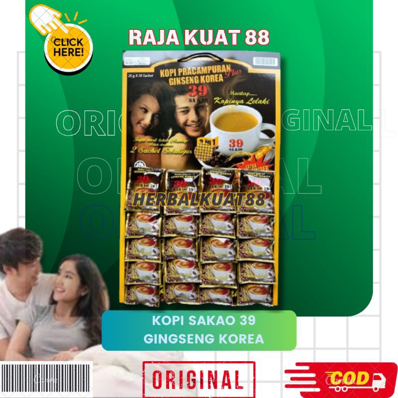Kopi 39 Original Papan (Gingseng Korea)