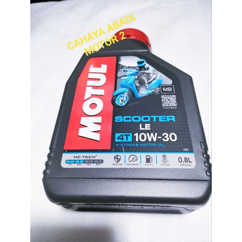 OLI MOTUL MATIC 0,8 10W-30 ORIGINAL PRODUK