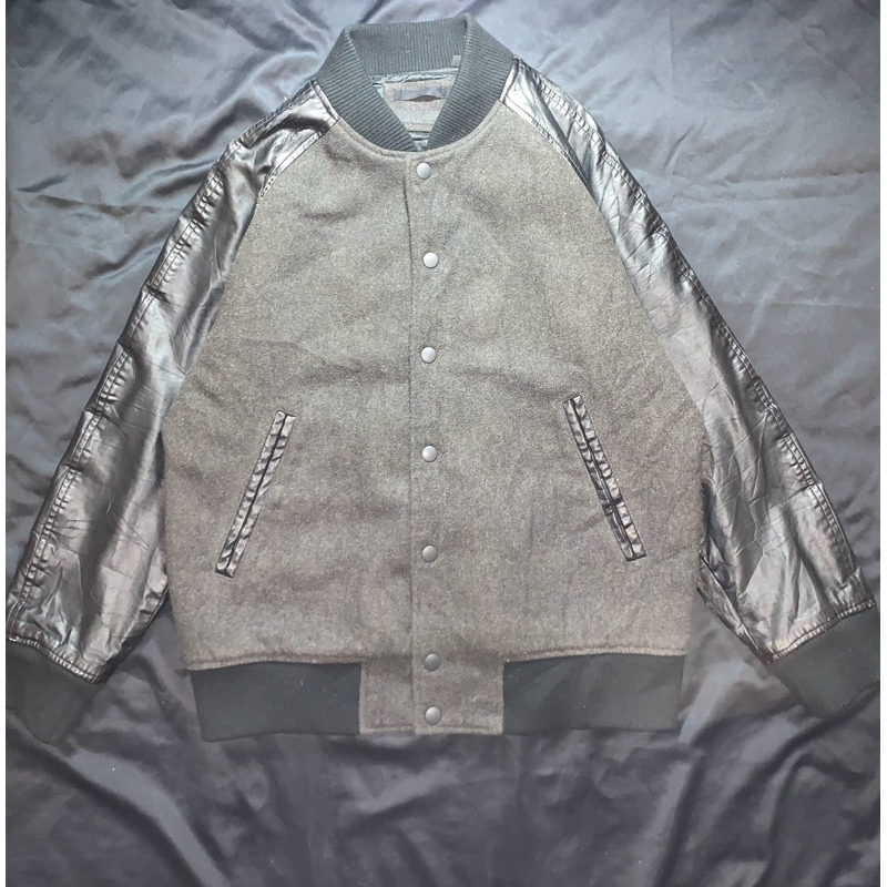 Varsity leather Synthetic Uniqlo