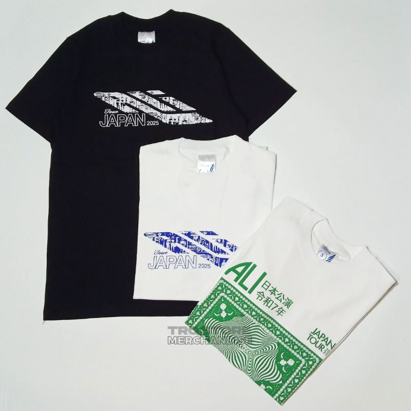 ALI RADIO - TOUR JAPAN 2025 TSHIRT | OFFICIAL MERCHANDISE ALI RADIO