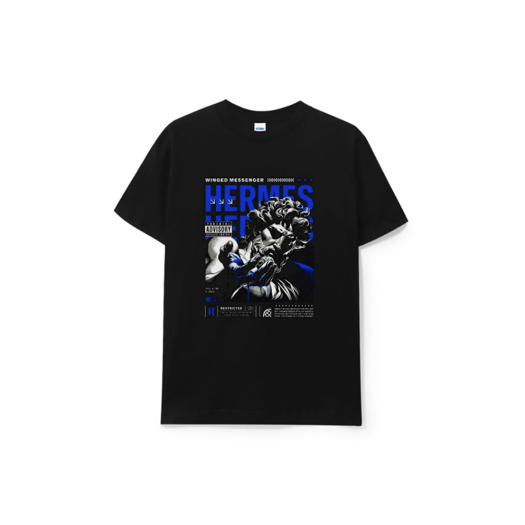 KAOS T-SHIRT STREETWEAR HERMES PRIA WANITA UNISEX