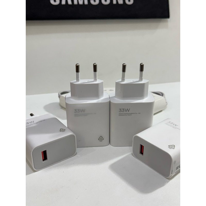 Charger Xiaomi 33 WATT ORIGINAL BARU XIAOMI REAL ORIGINAL 100%