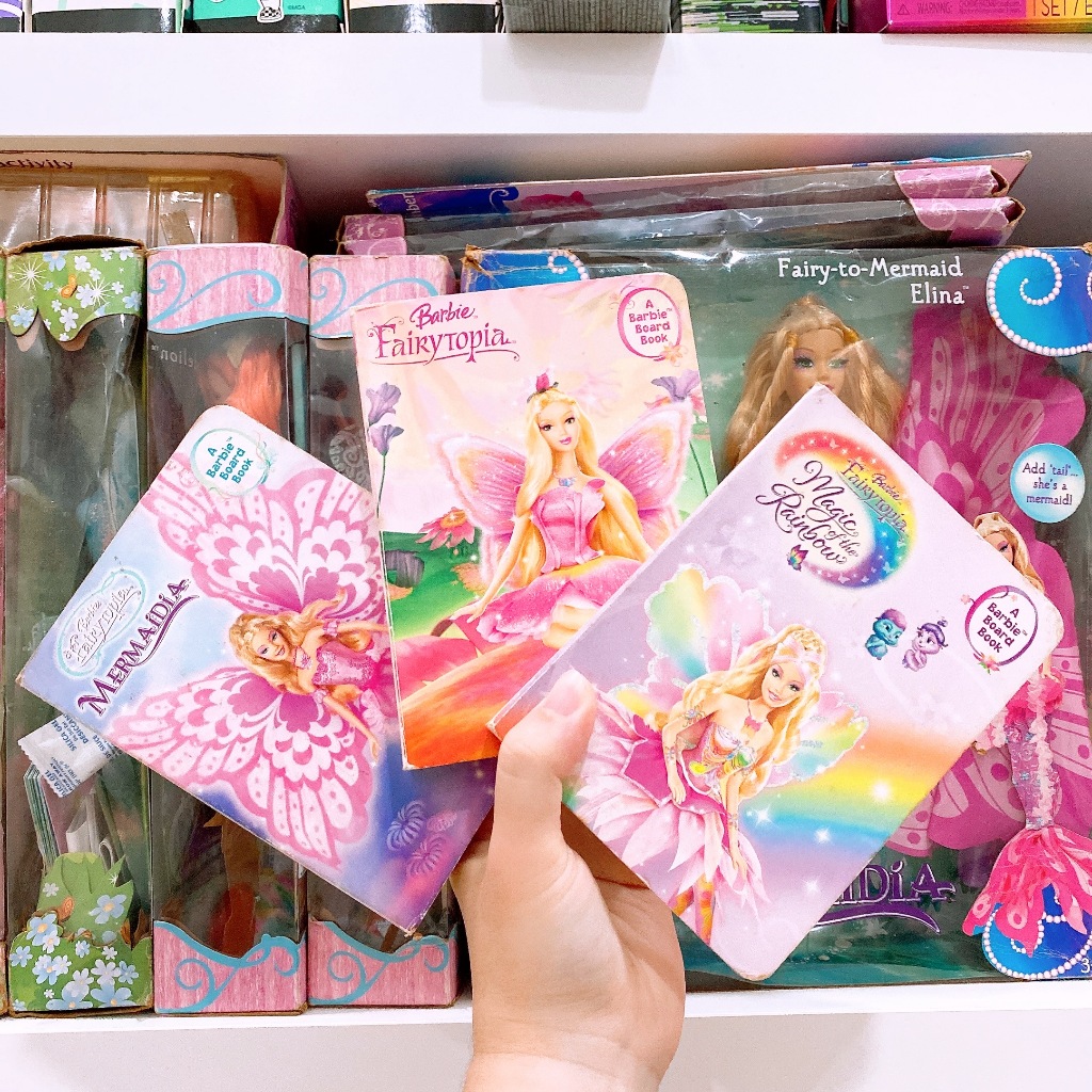 Buku Barbie Fairytopia Dapat 3 Buku Barbie Fairytopia Bahasa Inggris Board Book