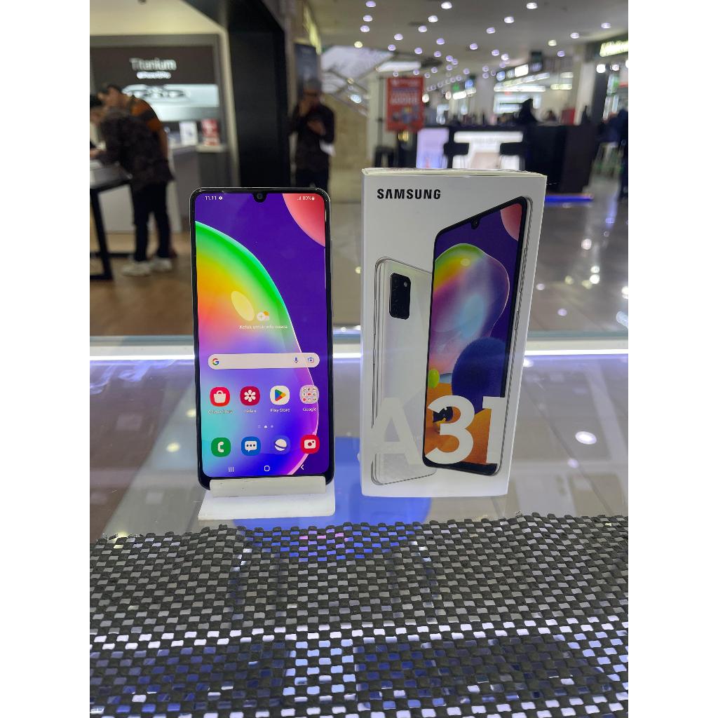 SAMSUNG GALAXY A31 6/128 6 128 RAM 6GB INTERNAL 128GB SECOND SEKEN
