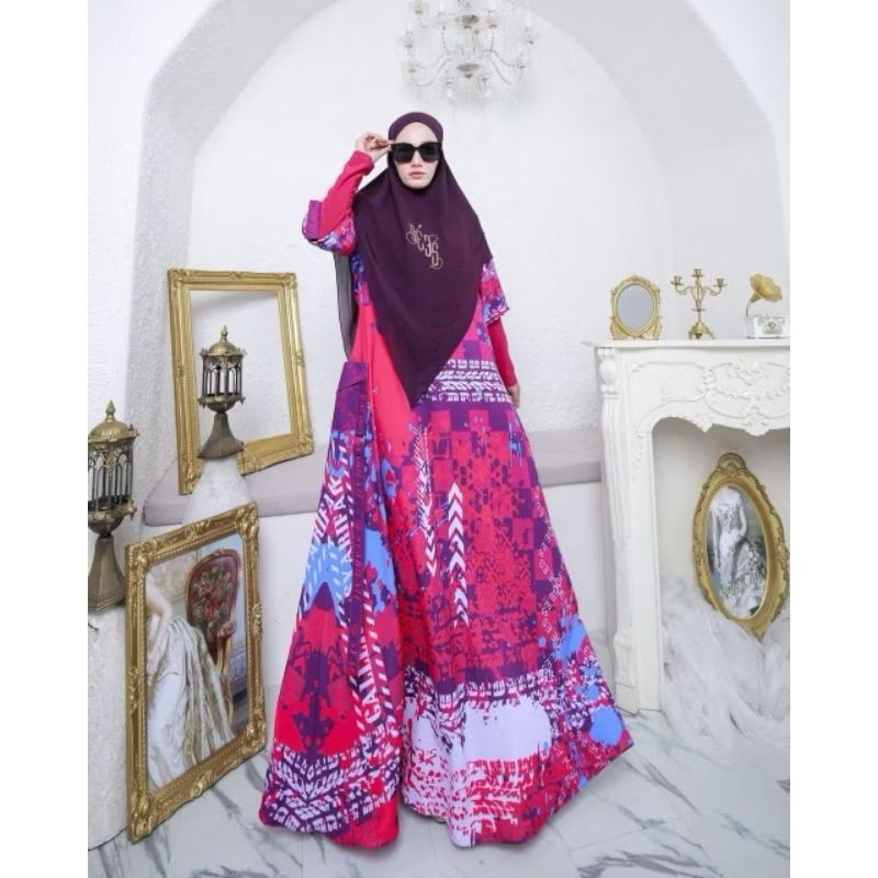 GALLERY SYARIFAH GAMIS SYARI ORIGINAL DAILY ABAYA CERUTY GAMIS CANTIK Raja Gallery Muslimah