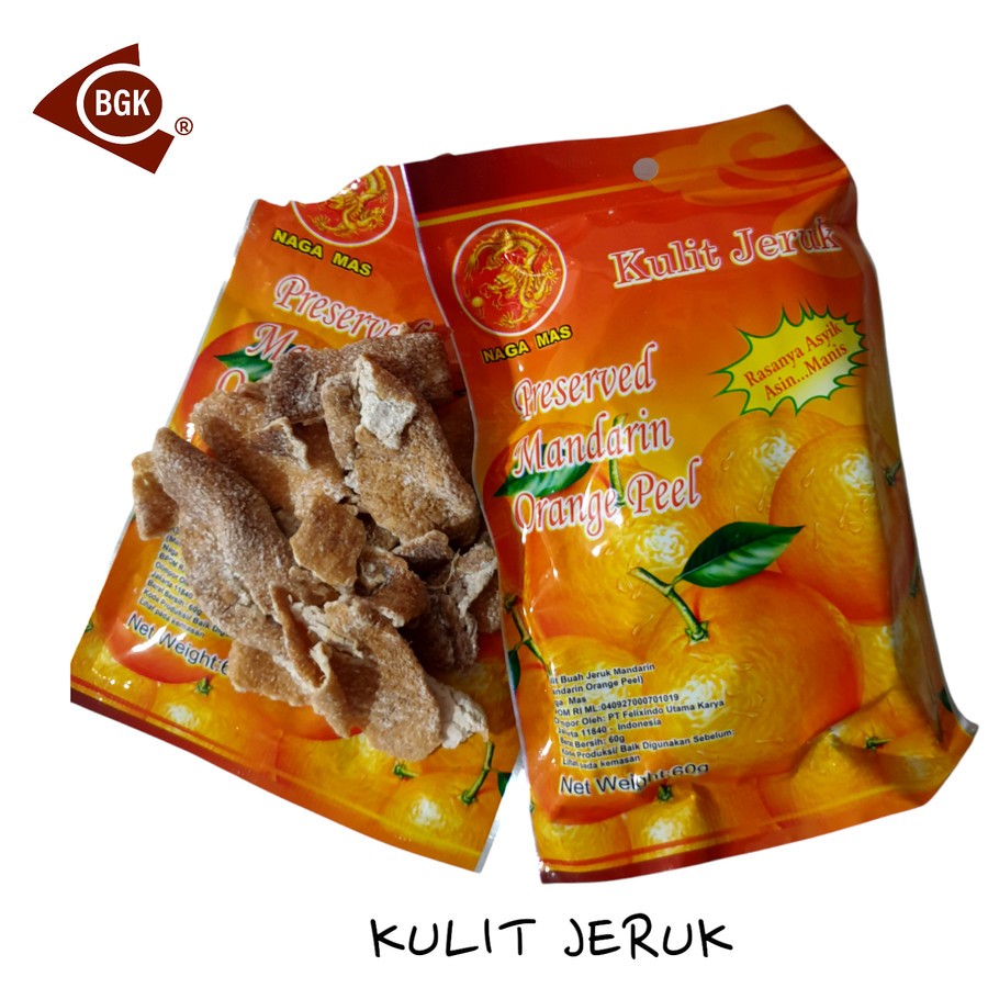 

Manisan Kulit Jeruk Mandarin