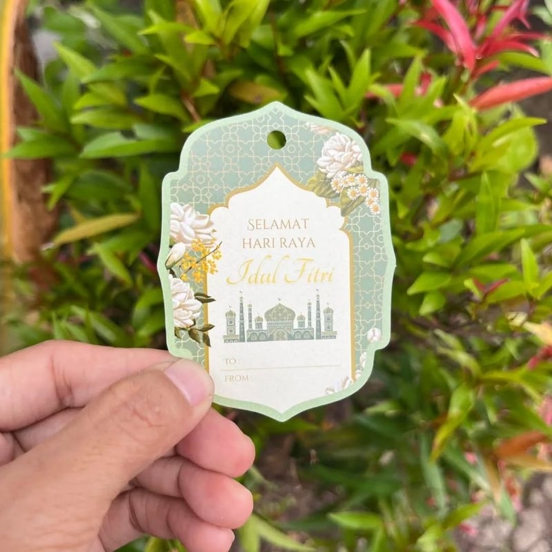 

Hang Tag Idul Fitri Uk 6x8cm Kode IF HT 23