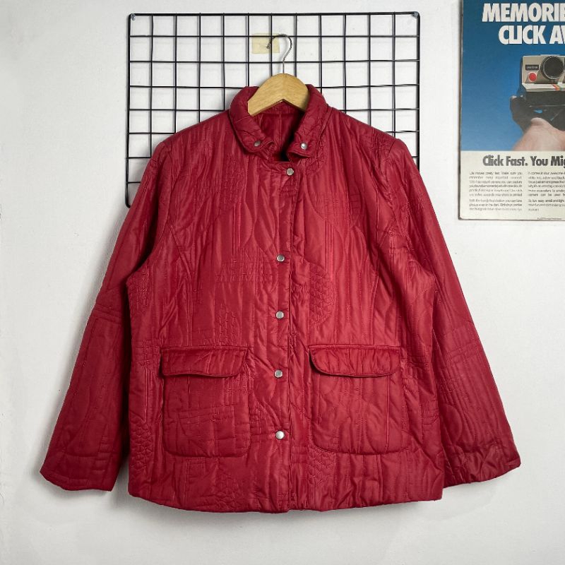 JAKET WANITA THREE FLORA SECOND ORIGINAL