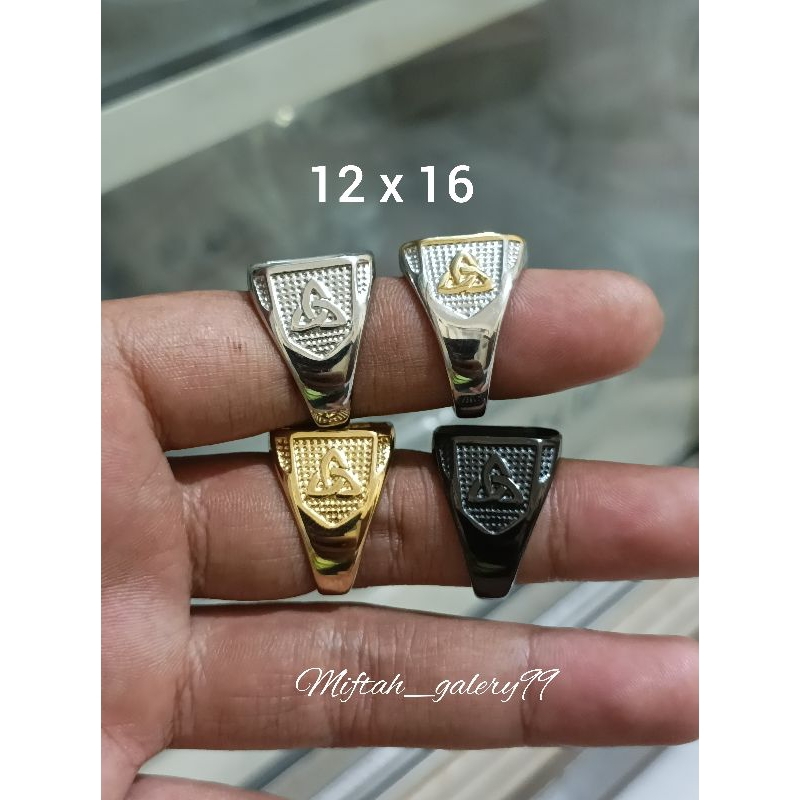 Emban cincin titanium super 12x16
