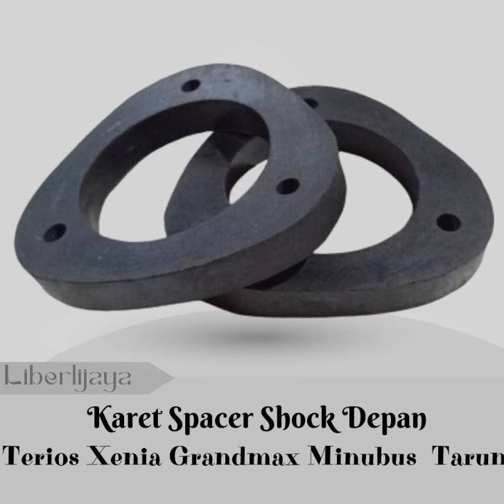 Karet Spacer per tatakan per Shock Depan Terios, Xenia ,Grandmax Minibus , Taruna Tebal 2cm & 3cm 1s