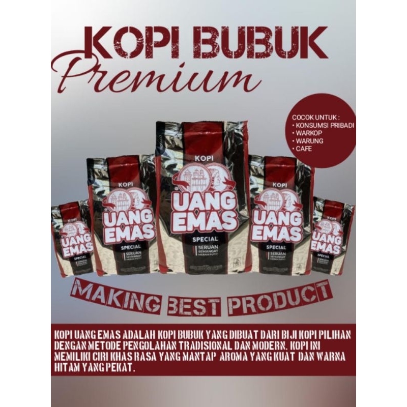 

Kopi Bubuk Uang Emas Special 1kg