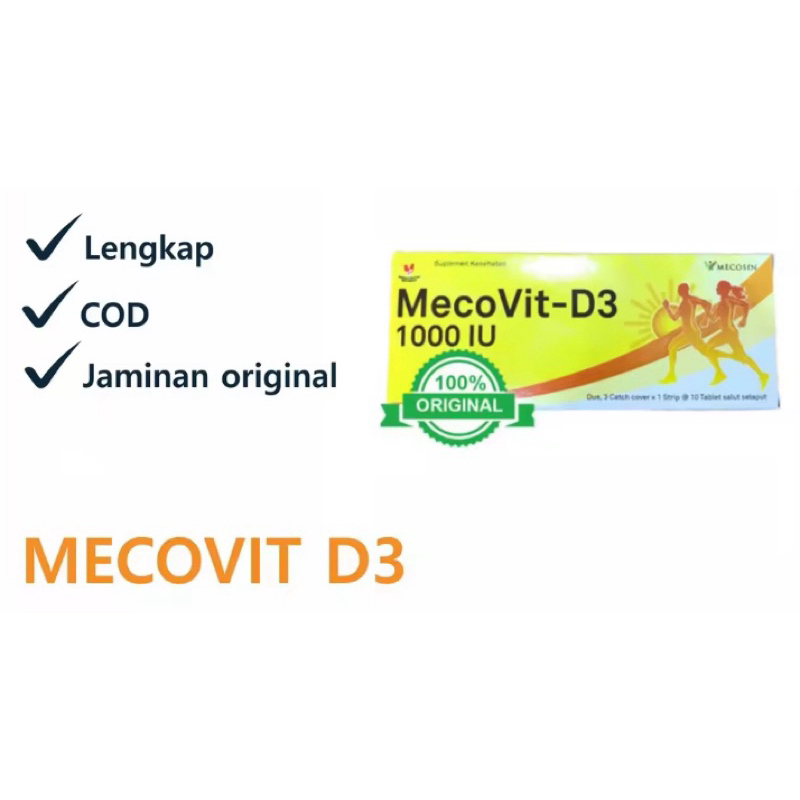 BOOST D / MECOVIT D / VITAMIN D STRIP.