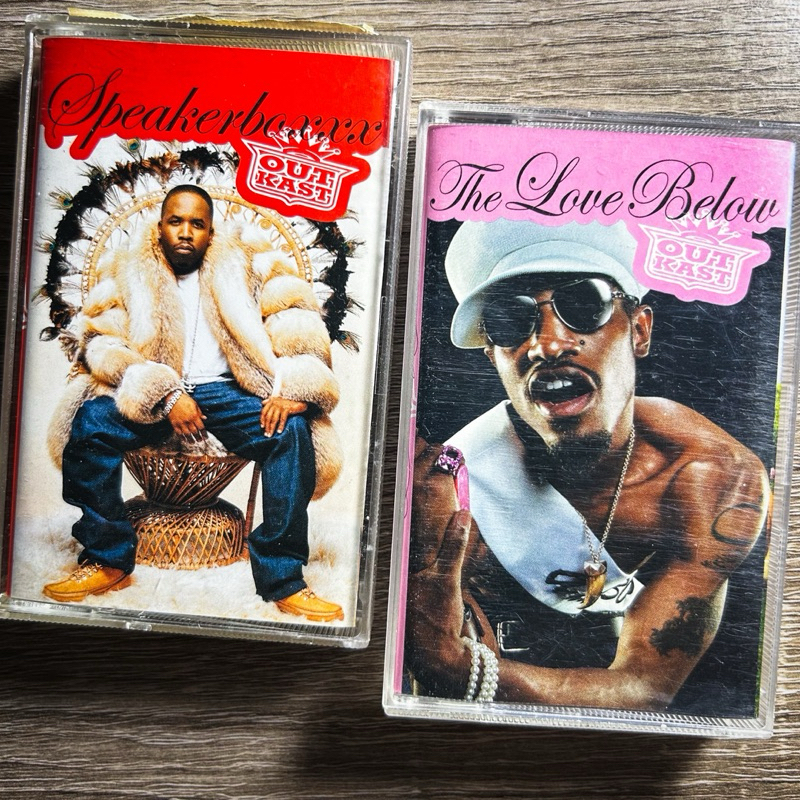 KASET OUTKAST - SPEAKERBOX/THE LOVE BELOW (DOUBLE CASSETTE)