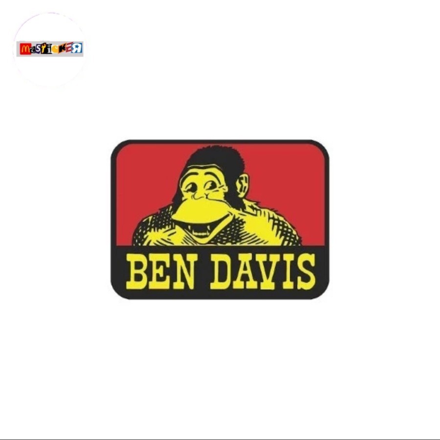

sticker Ben Davis gorilla OG logo stiker