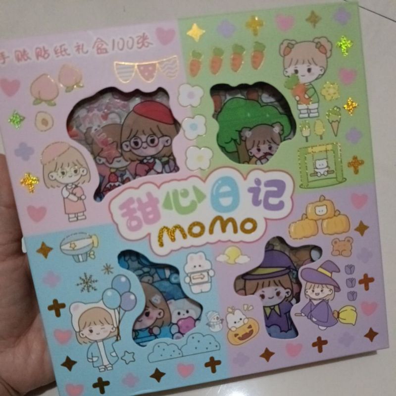 

stiker Momo