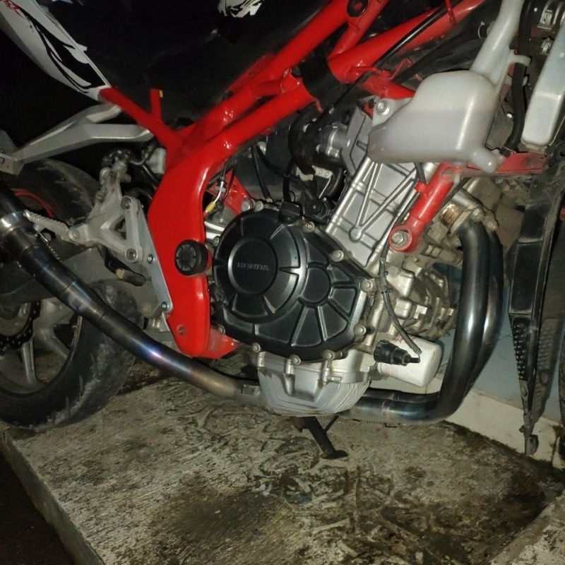 header r9 titanium cbr250rr inlet 50
