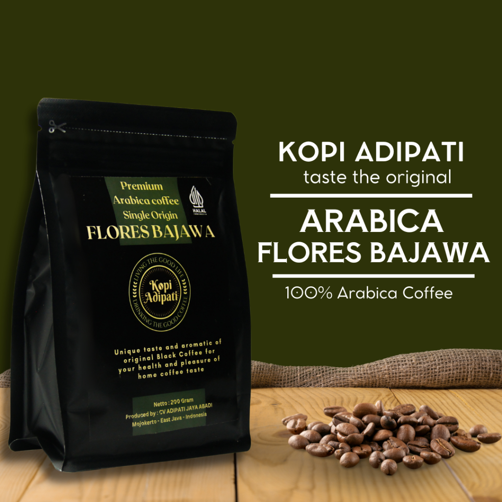 

Kopi Arabika Flores Bajawa 200 Gram - Kopi Arabika Flores 200gr by Kopi Adipati