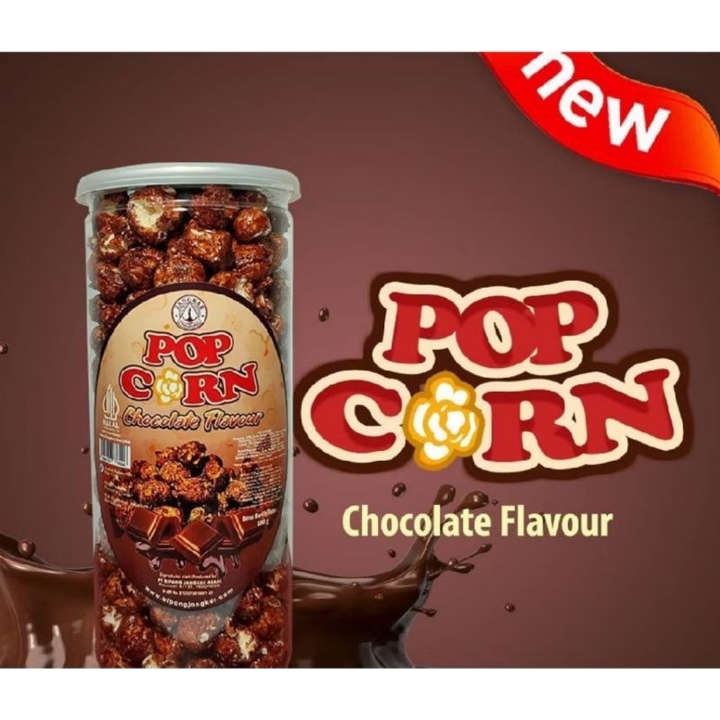 

Bipang Jangkar Pop Corn Rasa Coklat Toples 100g