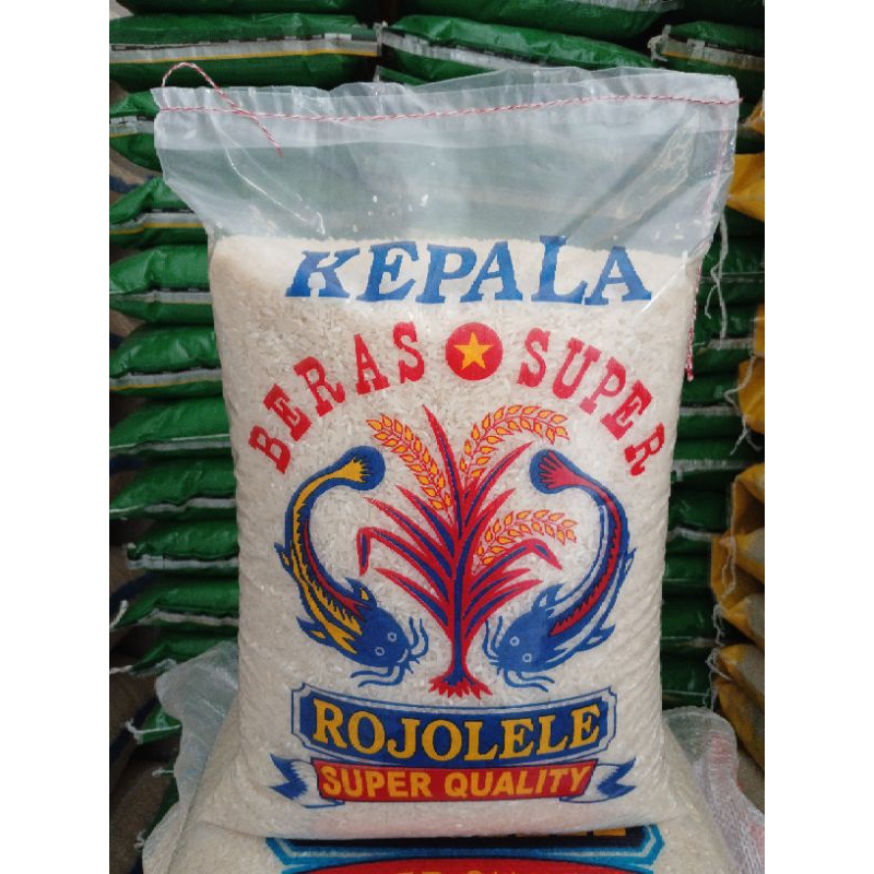 

Kepala Beras Super Rojolele 5kg Asli Pulen