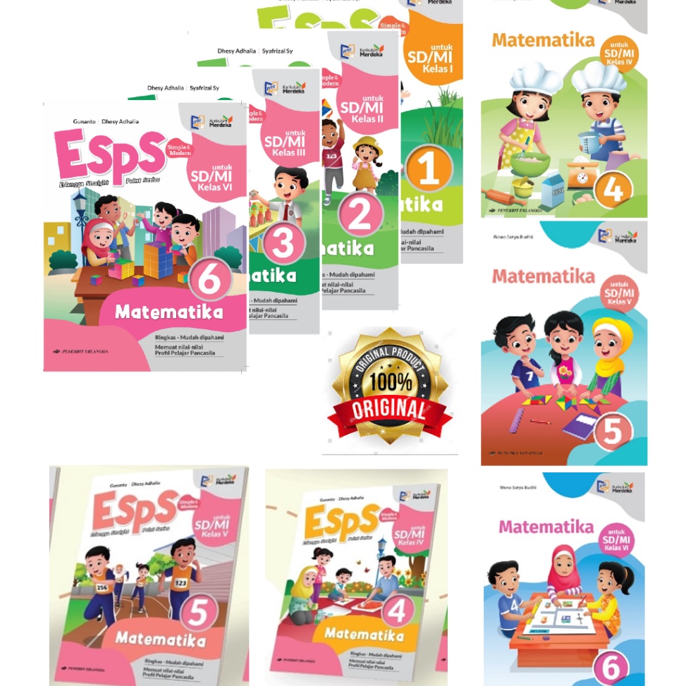 

Harga Termurah MATIMATIKA KURMER SD ERLANGGA KELAS 123456 E95