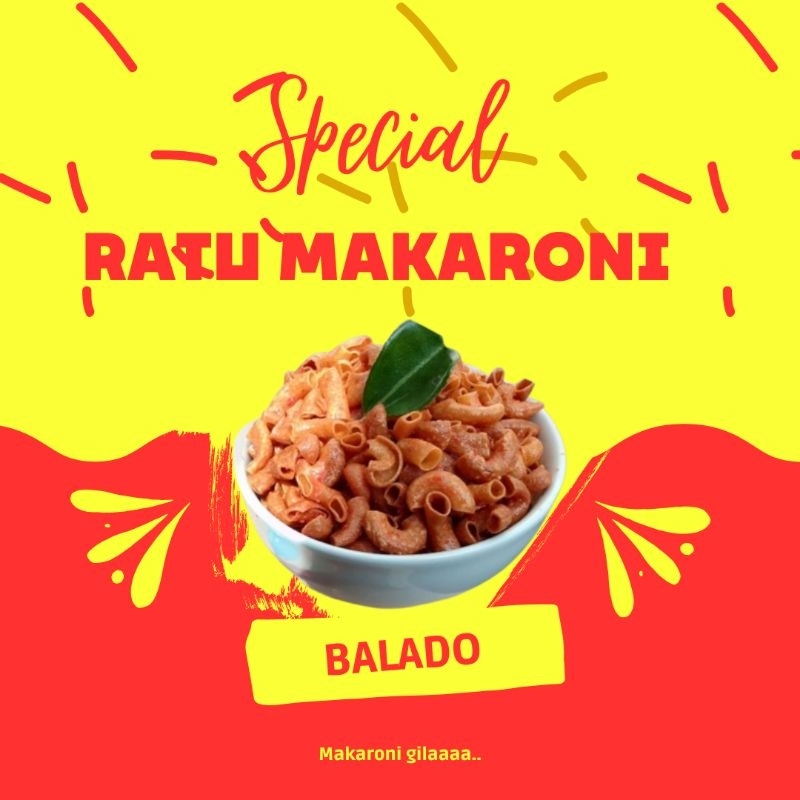 

Special Ratu Makaroni Balado 1kg