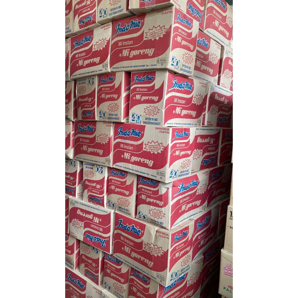 

INDOMIE GORENG ISI 40PCS X 2 DUS