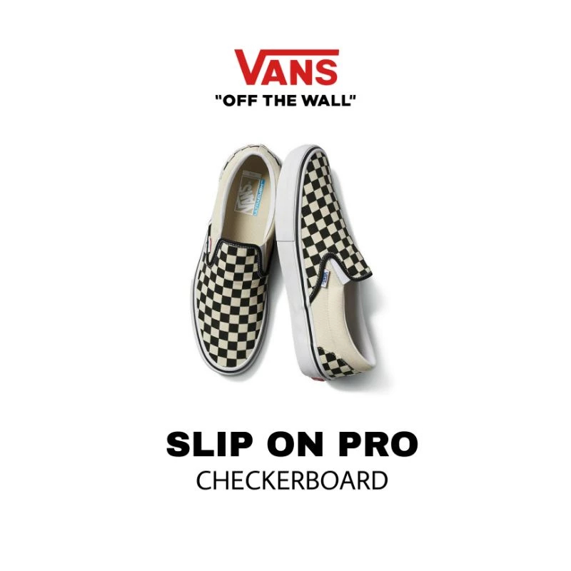 Vans Slip On Pro Checkerboard Original