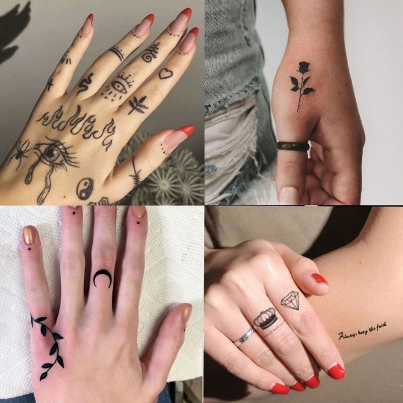 Tatto temporary small tatto temporary  tattoo minimalis tatto leher tatto tangan tatto temporary tah