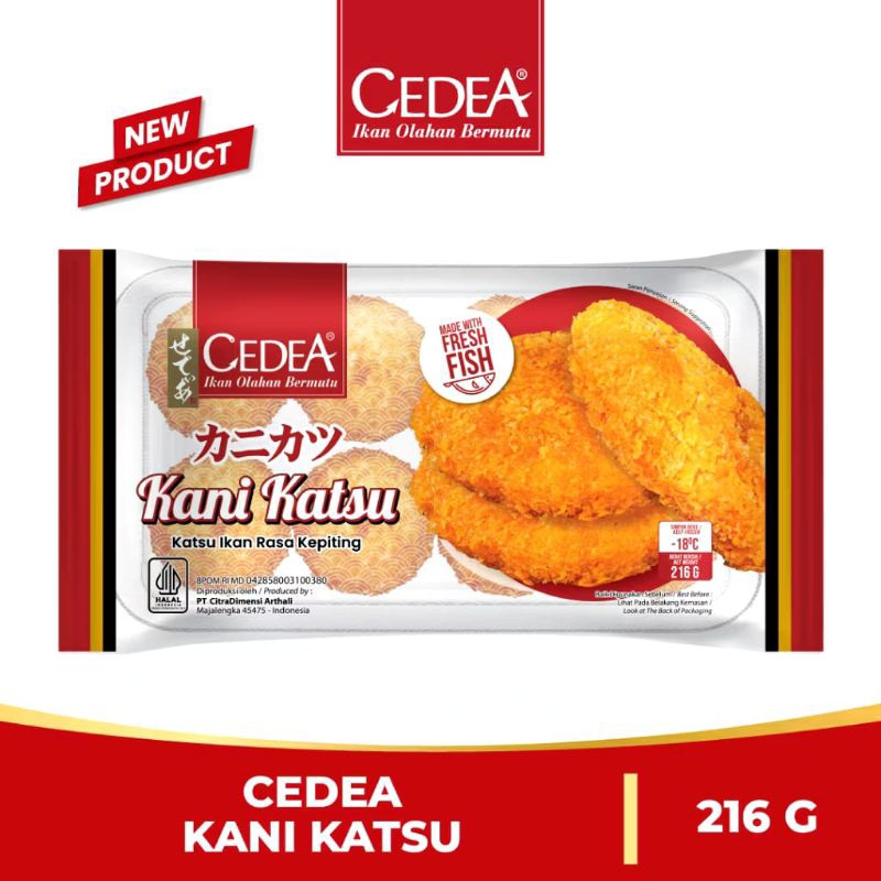 

Cedea Kani Katsu (Ikan Rasa Kepiting) 216g