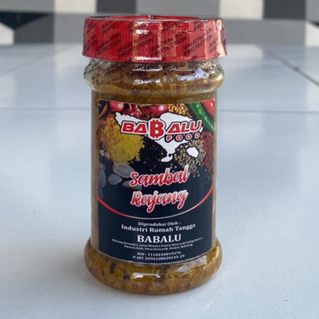 

Sambal rajang babalu 145gr